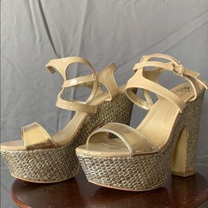 Funky platform shoes